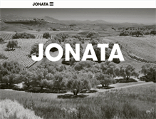 Tablet Screenshot of jonata.com